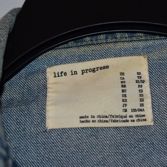 Life in Progress Modern Denim Jacket - Picture 3 of 3